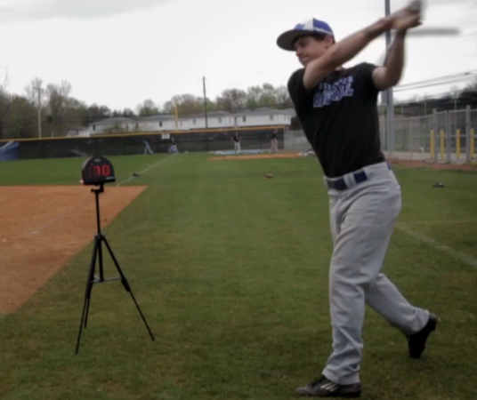 Multi Sports Personal Speed Radar Detector Baseball Equipment Shooting Bat 